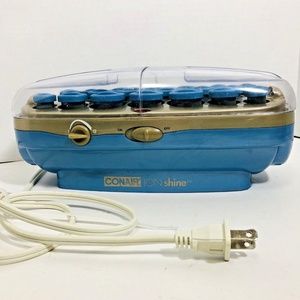 Conair ION Shine Flocked Hot Rollers NO CLIPS